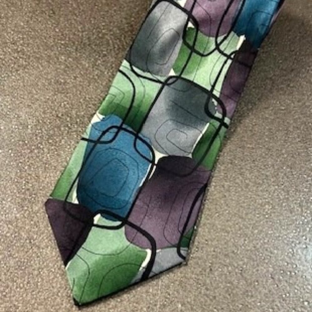 J. GARCIA 100% Silk Tie Bag Lady Limited Edition Collection Forty-Five 2007